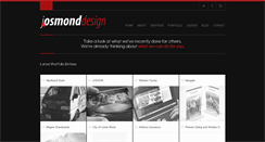 Desktop Screenshot of josmonddesign.com